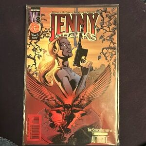 Windstorm Jenny sparks single issue comic #4 cover  the secret history of the au